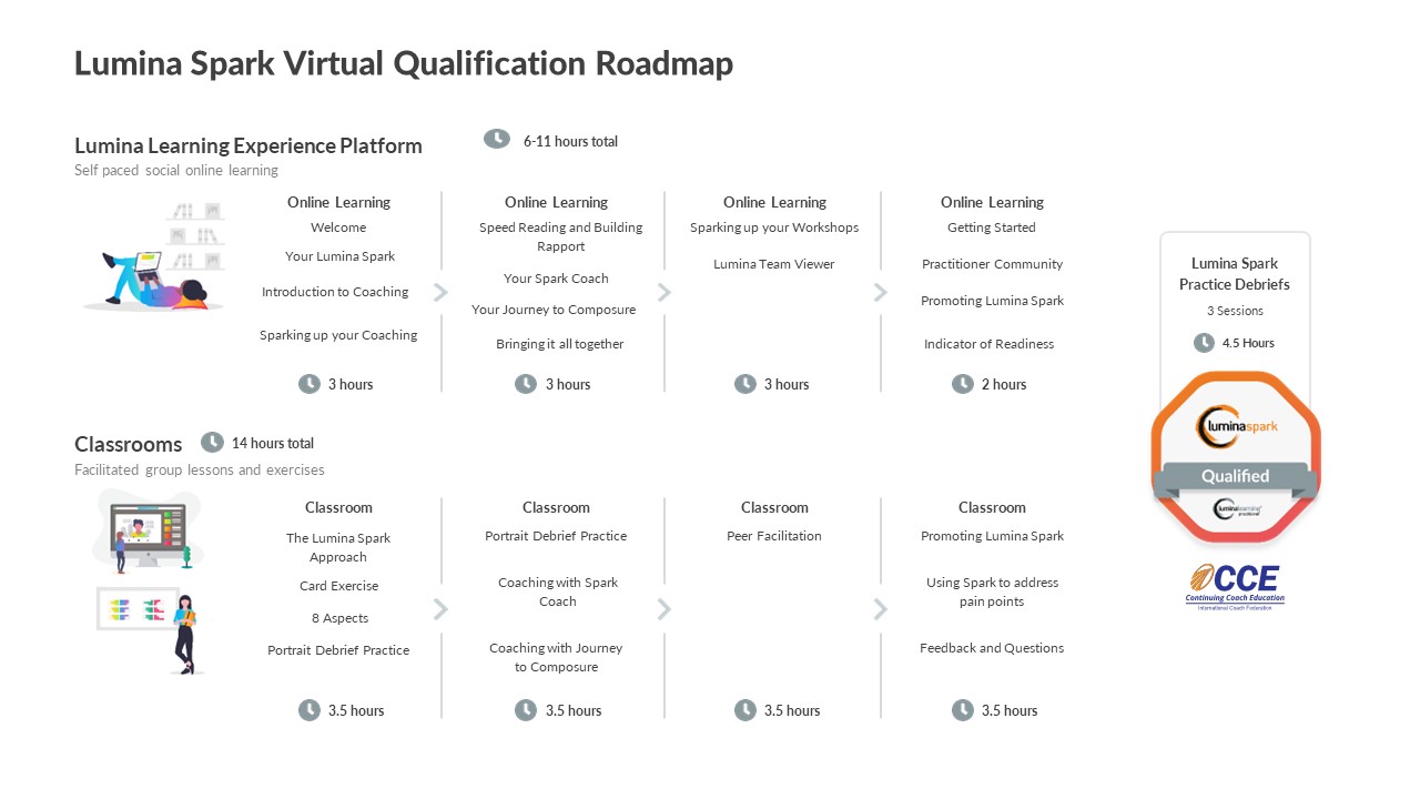Lumina Spark Virtual qualification roadmap